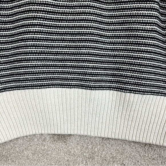 Urban Outfitters Sweater Womens Small Black White Cotton Blend Pullover- 9030* - Picture 10 of 10